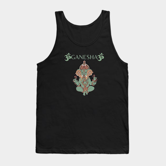 Om Ganesha Om Tank Top by BhakTees&Things